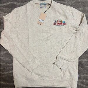 Scotch and soda Cream Speckled Sweatshirt